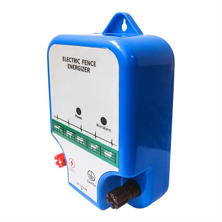12V Solar Powered Electric Fence Energizer For Cattle, Horse, Sheep, Pig And Bear