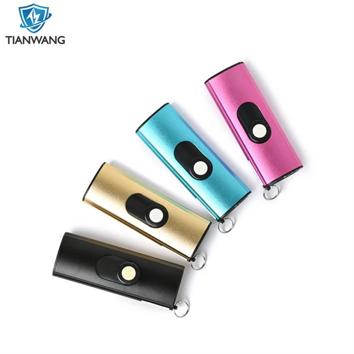 USB Keychain Stun Gun nrog LED Teeb